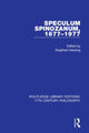 Book cover of: Speculum Spinozanum, 1677-1977. By: Siegfried Hessing