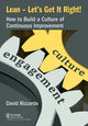 Book cover of: Lean – Let’s Get It Right!. By: David Rizzardo
