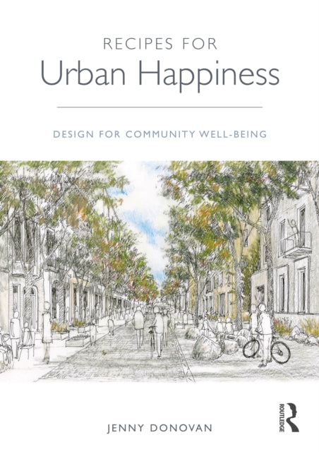 Book cover of: Recipes for Urban Happiness. By: Jenny Donovan