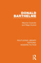 Book cover of: Donald Barthelme. By: Maurice Couturier