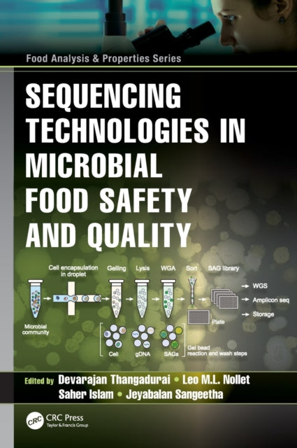 Book cover of: Sequencing Technologies in Microbial Food Safety and Quality. By: Devarajan Thangardurai