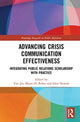 Book cover of: Advancing Crisis Communication Effectiveness. By: Yan Jin