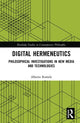 Book cover of: Digital Hermeneutics. By: Alberto Romele