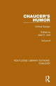 Book cover of: Chaucer's Humor. By: Jean E. Jost