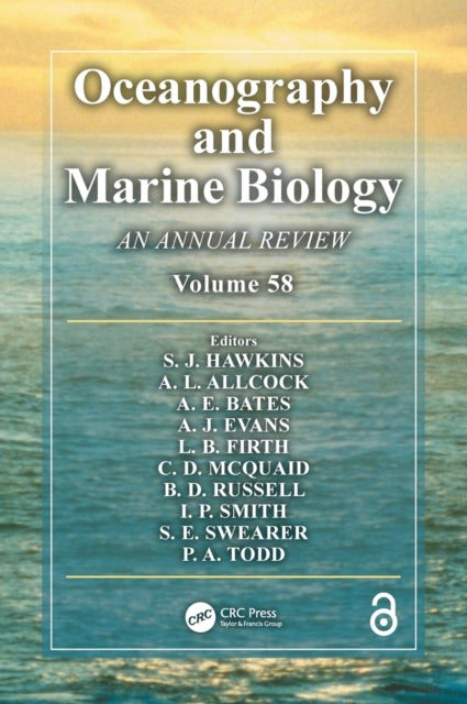 Book cover of: Oceanography and Marine Biology. By: S. J. Hawkins