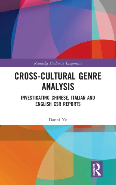 Book cover of: Cross-cultural Genre Analysis. By: Danni Yu