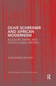 Book cover of: Olive Schreiner and African Modernism. By: Jade Munslow Ong