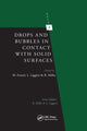 Book cover of: Drops and Bubbles in Contact with Solid Surfaces. By: Michele Ferrari