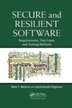 Book cover of: Secure and Resilient Software. By: Mark S. Merkow