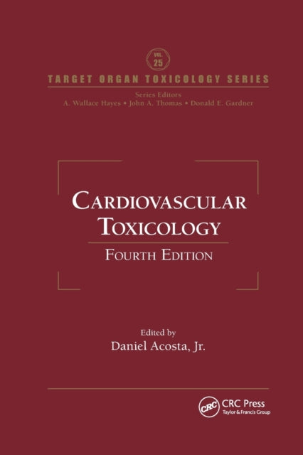 Book cover of: Cardiovascular Toxicology. By: Daniel Acosta