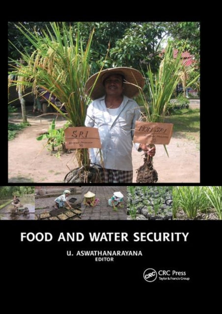 Book cover of: Food and Water Security. By: U. Aswathanarayana