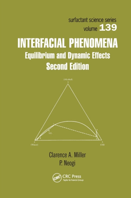 Book cover of: Interfacial Phenomena. By: Clarence A. Miller