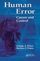 Book cover of: Human Error. By: George A. Peters