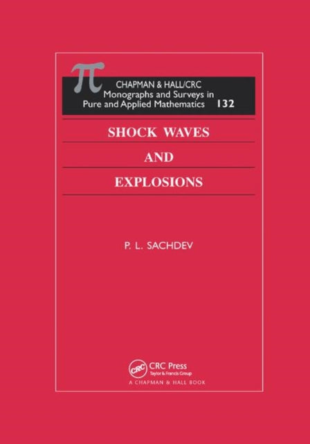 Book cover of: Shock Waves & Explosions. By: P. L. Sachdev