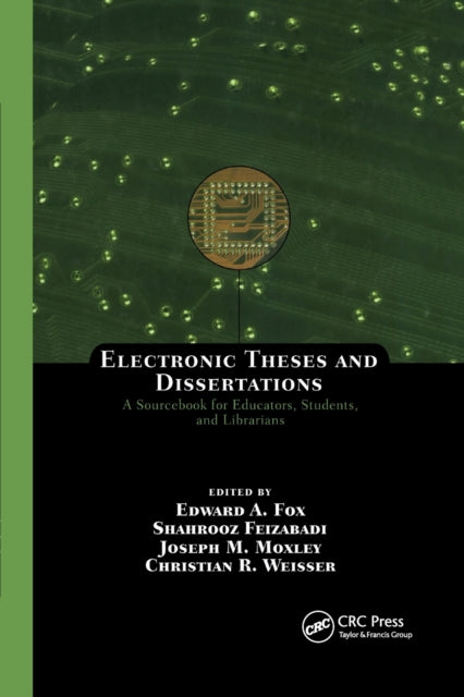 Book cover of: Electronic Theses and Dissertations. By: Edward A. Fox
