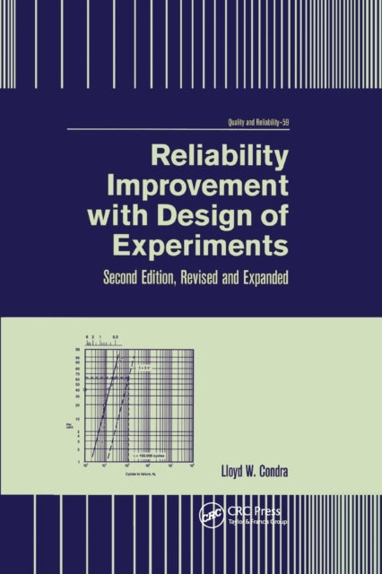 Book cover of: Reliability Improvement with Design of Experiment. By: Lloyd W. Condra