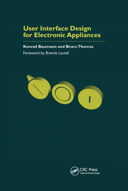 Book cover of: User Interface Design of Electronic Appliances. By: Konrad Baumann