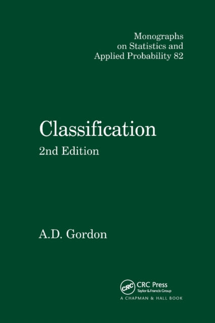 Book cover of: Classification. By: A. D. Gordon