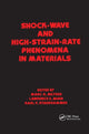 Book cover of: Shock Wave and High-Strain-Rate Phenomena in Materials. By: Meyers