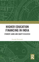 Book cover of: Higher Education Financing in India. By: Jinusha Panigrahi