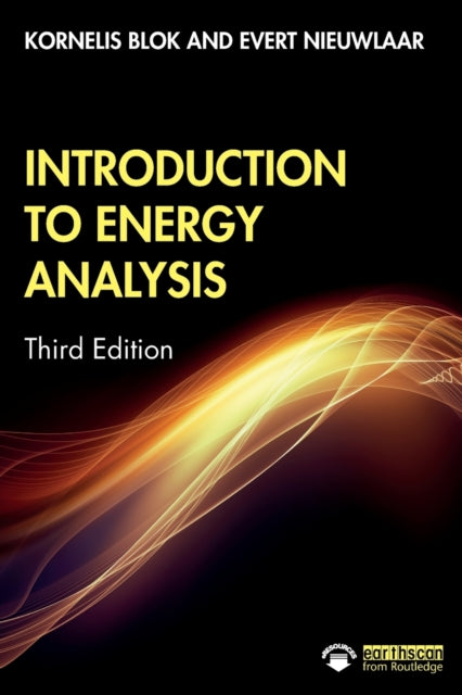 Book cover of: Introduction to Energy Analysis. By: Kornelis Blok