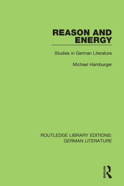 Book cover of: Reason and Energy