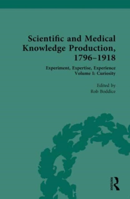 Book cover of: Scientific and Medical Knowledge Production, 1796-1918. By: Rob Boddice