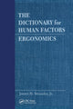Book cover of: Dictionary for Human Factors/Ergonomics