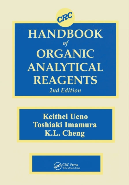 Book cover of: CRC Handbook of Organic Analytical Reagents