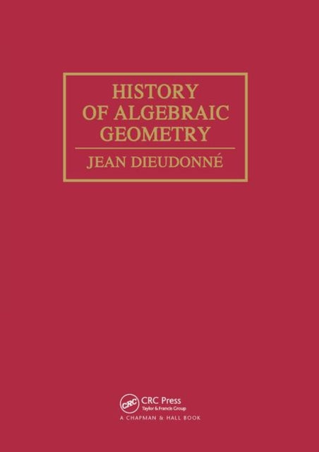Book cover of: History Algebraic Geometry