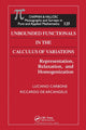 Book cover of: Unbounded Functionals in the Calculus of Variations