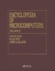 Book cover of: Encyclopedia of Microcomputers. By: Allen Kent