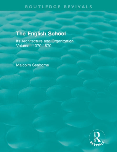 Book cover of: English School. By: Malcolm Vivian John Seaborne
