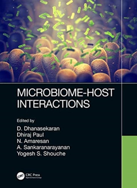 Book cover of: Microbiome-Host Interactions. By: Dharumadurai Dhanasekaran