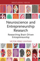 Book cover of: Neuroscience and Entrepreneurship Research. By: Víctor Pérez Centeno