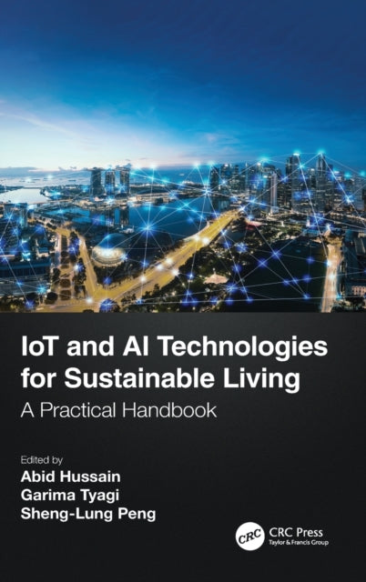 Book cover of: IoT and AI Technologies for Sustainable Living