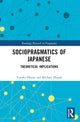Book cover of: Sociopragmatics of Japanese. By: Yasuko Obana