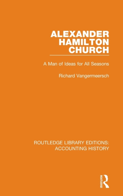 Book cover of: Alexander Hamilton Church. By: Richard Vangermeersch