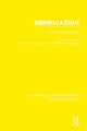 Book cover of: Verification. By: Allan S. Krass