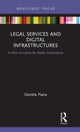 Book cover of: Legal Services and Digital Infrastructures. By: Daniela Piana