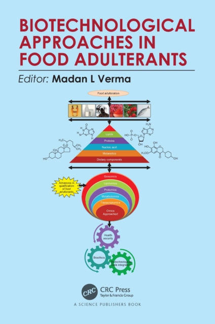 Book cover of: Biotechnological Approaches in Food Adulterants. By: Madan L. Verma