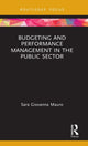 Book cover of: Budgeting and Performance Management in the Public Sector. By: Sara Giovanna Mauro