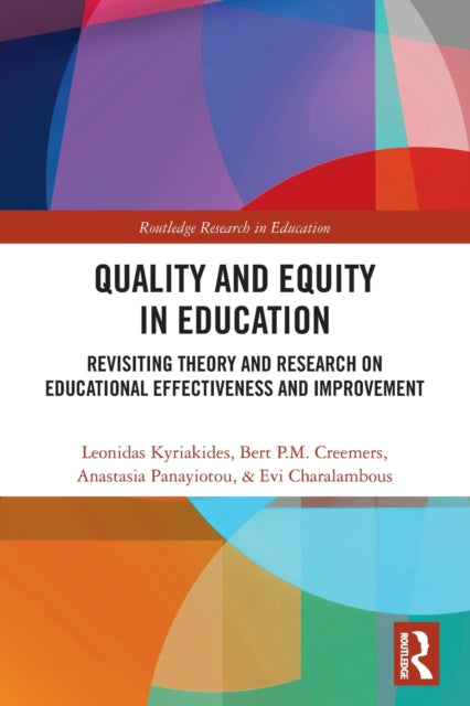 Book cover of: Quality and Equity in Education. By: Leonidas Kyriakides