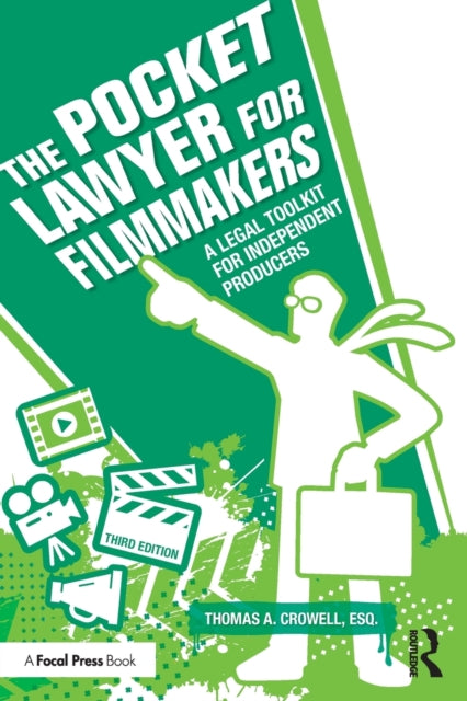 Book cover of: Pocket Lawyer for Filmmakers. By: Thomas A. Crowell