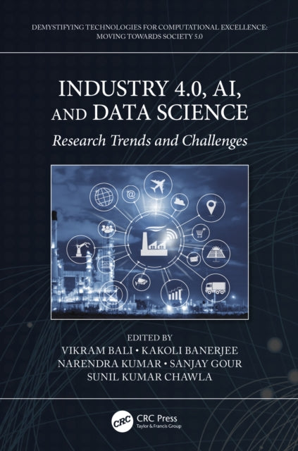 Book cover of: Industry 4.0, AI, and Data Science. By: Vikram Bali