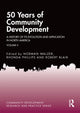 Book cover of: 50 Years of Community Development Vol II. By: Norman Walzer