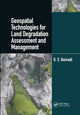 Book cover of: Geospatial Technologies for Land Degradation Assessment and Management