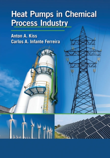 Book cover of: Heat Pumps in Chemical Process Industry. By: Anton Alexandru Kiss