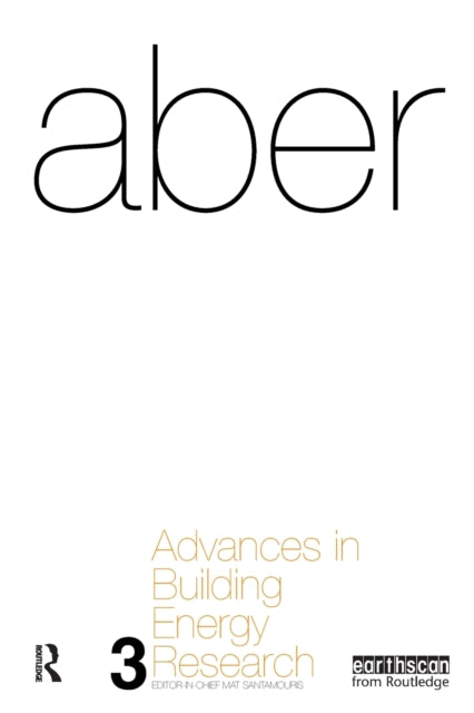Book cover of: Advances in Building Energy Research. By: M. Santamouris