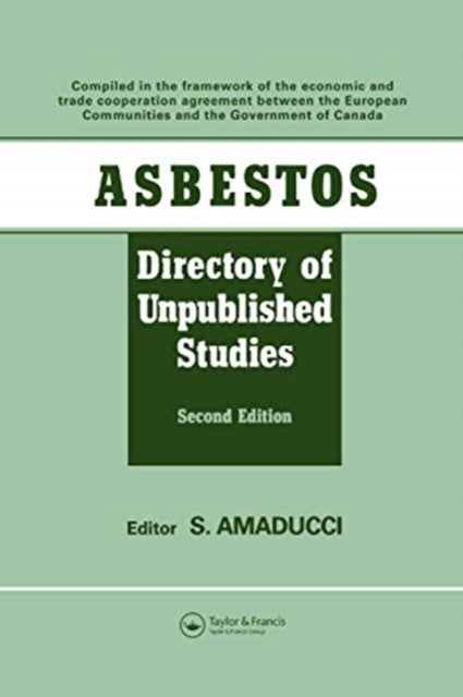 Book cover of: Asbestos. By: S. Amaducci